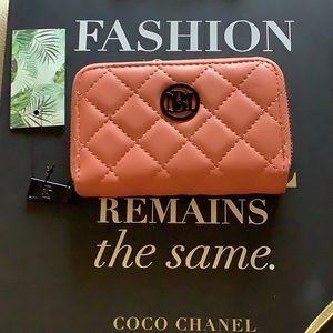 Studio Badgley Mischka Small Diamond Coin Purse/Wallet.